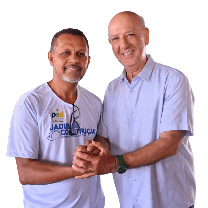 Jadiel da Construção ao lado do ex-governador José Roberto Arruda
