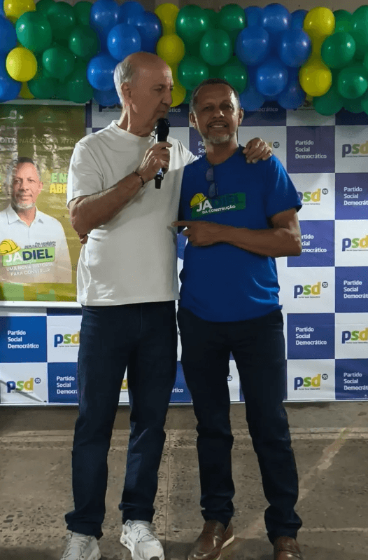 Jadiel lança pré-campanha no CELACAP com Arruda e Carol Fleury
